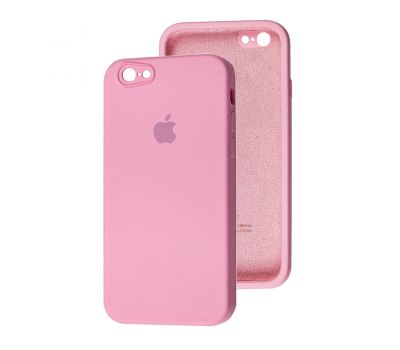 Чохол для iPhone 6/6s Silicone Full camera рожевий / light pink