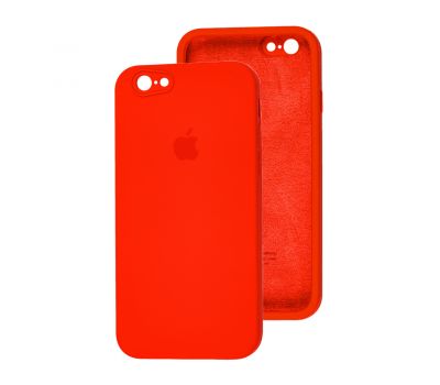 Чохол для iPhone 6/6s Silicone Full camera червоний
