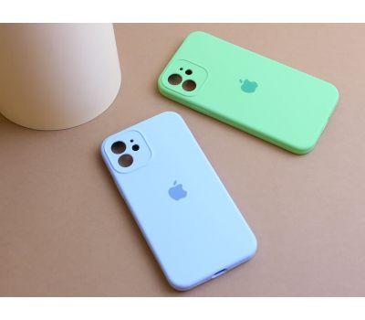 Чохол для iPhone 6/6s Silicone Full camera салатовий / neon green 3104188
