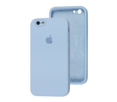 Чохол для iPhone 6/6s Silicone Full camera блакитний / mist blue
