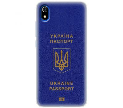 Чохол для Xiaomi Redmi 7A MixCase патріотичні Україна паспорт