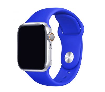 Ремінець для Apple Watch 42mm / 44m S Silicone One-Piece ultra blue