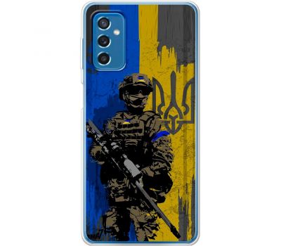 Чохол для Samsung Galaxy M52 (M526) MixCase патріотичні український воїни