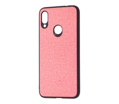 Чохол для Xiaomi Redmi Note 7 / 7 Pro Hard Textile рожевий