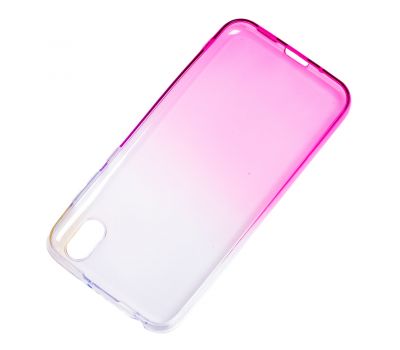 Чохол для Huawei Y5 2019 Gradient Design рожево-білий 3110877