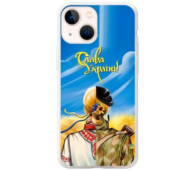 Чохол для iPhone 13 MixCase патріотичні Слава Україні