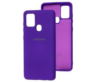 Чохол для Samsung Galaxy A21s (A217) Silicone Full фіолетовий