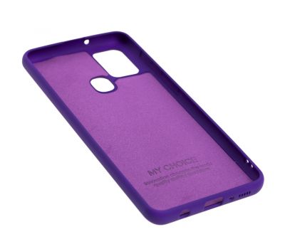 Чохол для Samsung Galaxy A21s (A217) Silicone Full фіолетовий 3111435