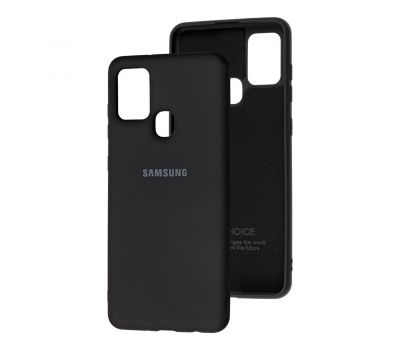 Чохол для Samsung Galaxy A21s (A217) Silicone Full чорний