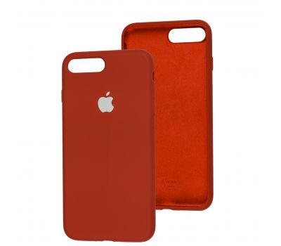 Чохол для iPhone 7 Plus / 8 Plus Silicone Full червоний / dark red