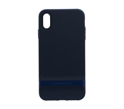 Чохол Rock Royce Series для iPhone Xs Max чорно-синій