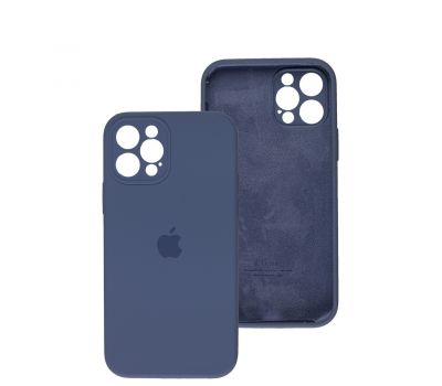 Чохол для iPhone 12 Pro Max Square Full camera lavender gray