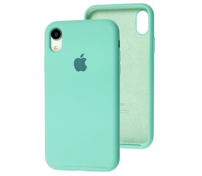 Чохол для iPhone Xr Silicone Full бірюзовий / marine green