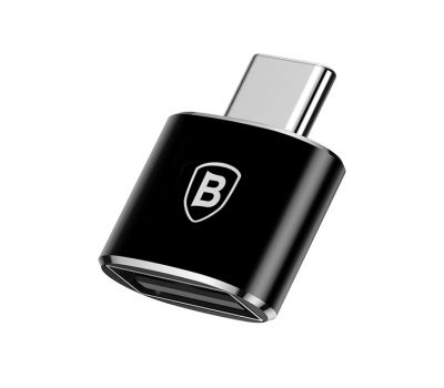 Перехідник Baseus Type-C to USB чорний