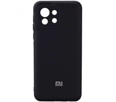 Чохол для Xiaomi Mi 11 Lite Silicone Full camera чорний
