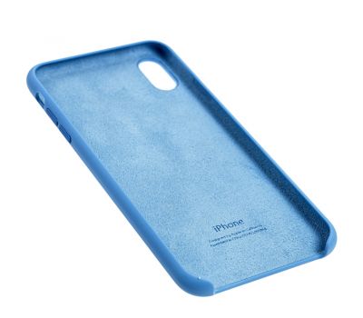 Чохол Silicone для iPhone Xs Max Premium case cornflower 3119851
