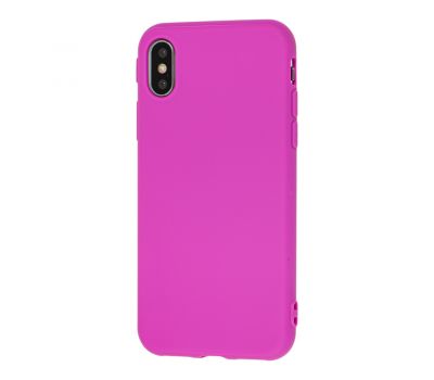 Чохол для iPhone X / Xs Matte бузковий