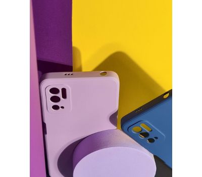 Чохол для Samsung Galaxy A12 (A125) Wave camera colorful light purple 3119790