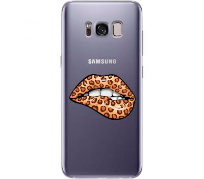 Чохол для Samsung Galaxy S8+ (G955) MixCase Леопард губи