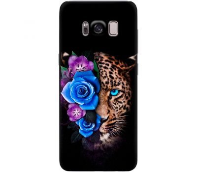 Чохол для Samsung Galaxy S8+ (G955) MixCase Леопард у квітах