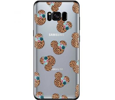 Чохол Samsung Galaxy S8 (G950) MixCase Леопард Мінні Маус