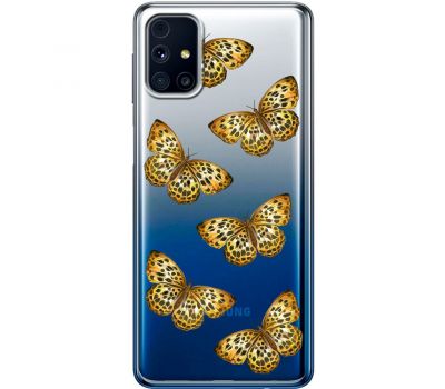 Чохол для Samsung Galaxy M31s (M317) MixCase Леопард метелика