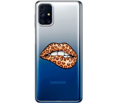 Чохол для Samsung Galaxy M31s (M317) MixCase Леопард губи