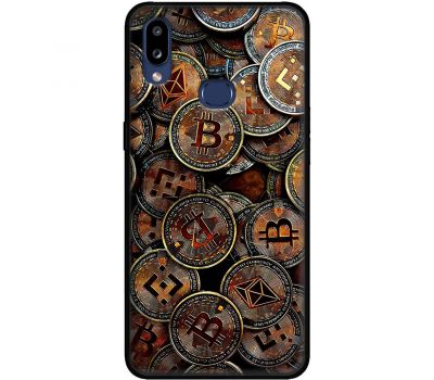 Чохол для Samsung Galaxy A10s (A107) MixCase гроші bitcoins