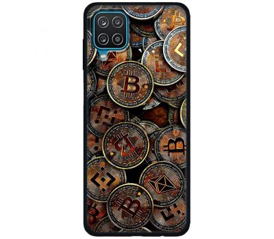 Чохол для Samsung Galaxy A12 / M12 MixCase гроші bitcoins