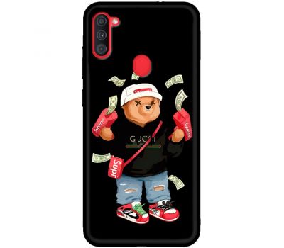 Чохол для Samsung Galaxy A11 / M11 MixCase гроші super bear