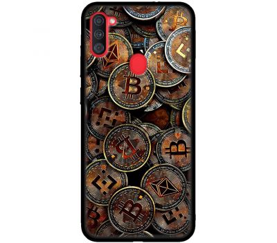 Чохол для Samsung Galaxy A11 / M11 MixCase гроші bitcoins