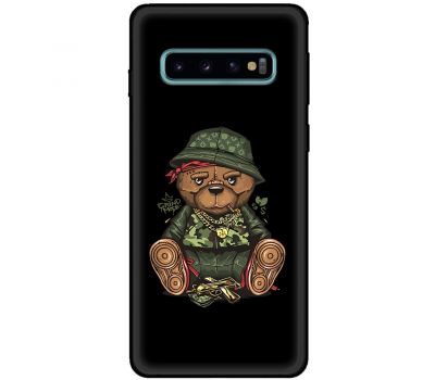 Чохол Samsung Galaxy S10 (G973) MixCase гроші angry bear