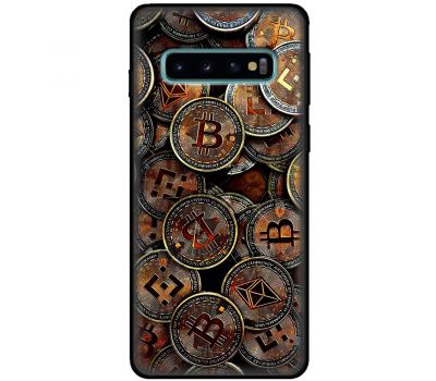 Чохол для Samsung Galaxy S10 (G973) MixCase гроші bitcoins