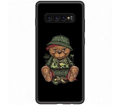 Чохол для Samsung Galaxy S10+ (G975) MixCase гроші angry bear