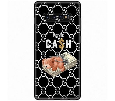 Чохол для Samsung Galaxy S10+ (G975) MixCase гроші pay me cash bear
