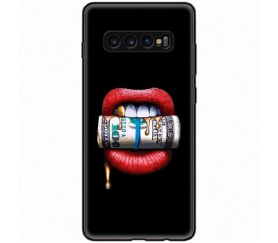 Чохол для Samsung Galaxy S10+ (G975) MixCase гроші lips