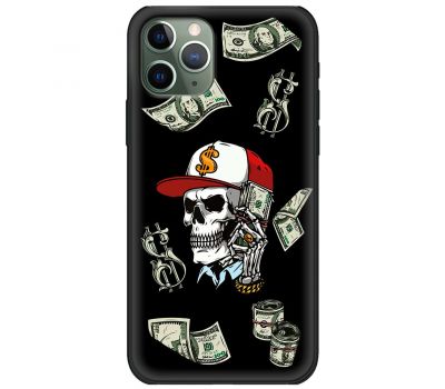 Чохол для iPhone 11 Pro MixCase гроші череп