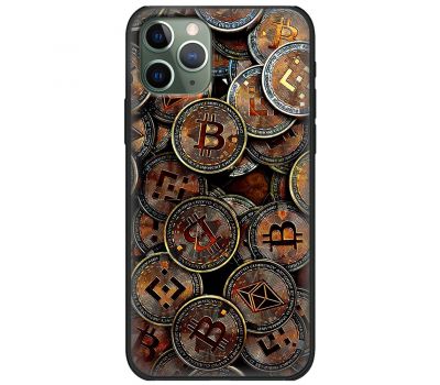 Чохол для iPhone 11 Pro Max MixCase гроші bitcoins