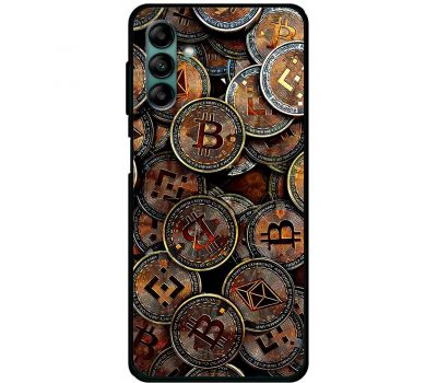 Чохол для Samsung Galaxy A04S (A047) MixCase гроші bitcoins