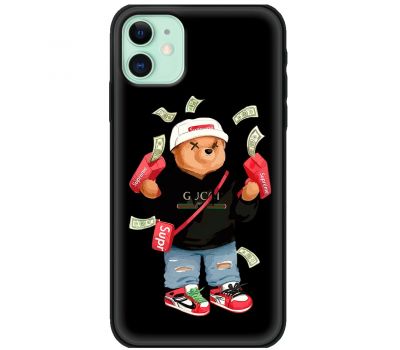 Чохол для iPhone 11 MixCase гроші super bear