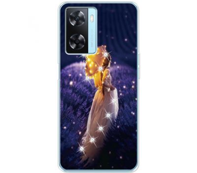 Чохол для Oppo A57s Mixcase Girl with Umbrella