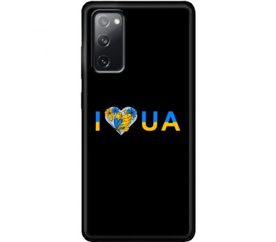 Чохол для Samsung Galaxy S20 FE (G780) MixCase патріотичні I love UA