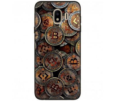 Чохол для Samsung Galaxy J4 2018 (J400) MixCase гроші bitcoins