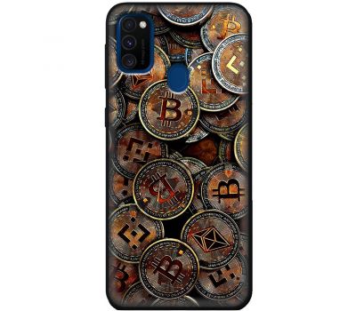 Чохол для Samsung Galaxy M21 / M30s MixCase гроші bitcoins