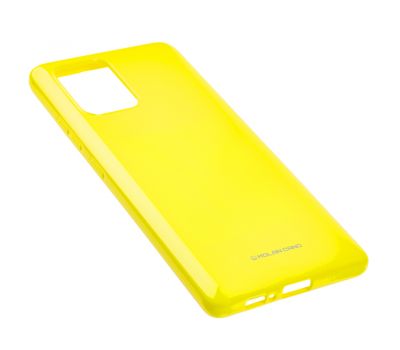 Чохол для Samsung Galaxy S10 Lite (G770) Molan Cano Jelly глянець жовтий 3124485