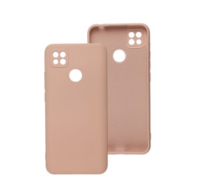 Чохол для Xiaomi Redmi 9C / 10A Full camera without logo pink sand