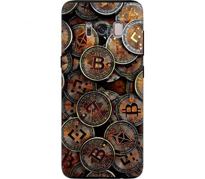 Чохол для Samsung Galaxy S8+ (G955) MixCase гроші bitcoins