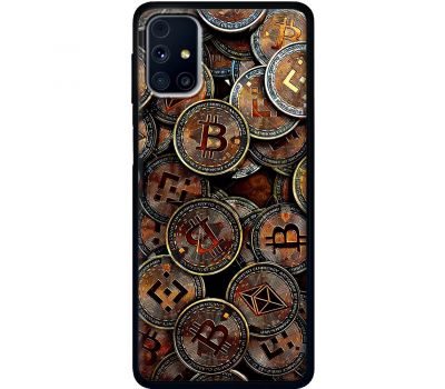 Чохол для Samsung Galaxy M31s (M317) MixCase гроші bitcoins