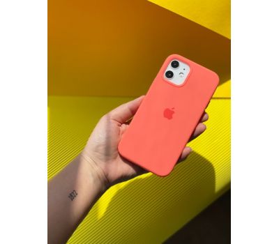 Чохол для iPhone 13 Pro Square Full silicone оранжевий / grapefruit 3125183