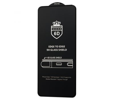 Захисне скло 6D для Samsung Galaxy A11/M11 OG Crown чорне (OEM)
